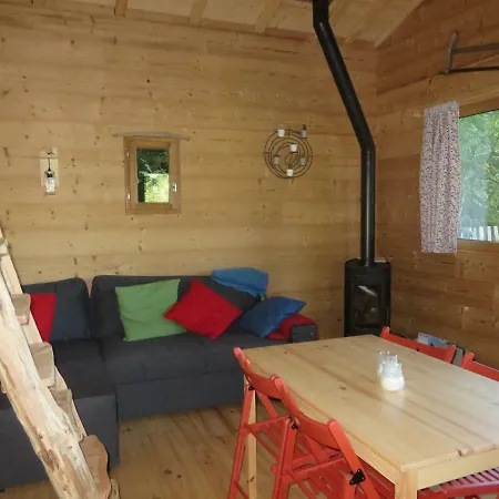 La Cabane Aux Sapins Ratieres Exterior photo